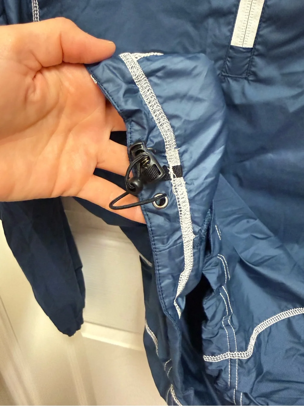 Peter Millar Navy Blue Windbreaker Pullover